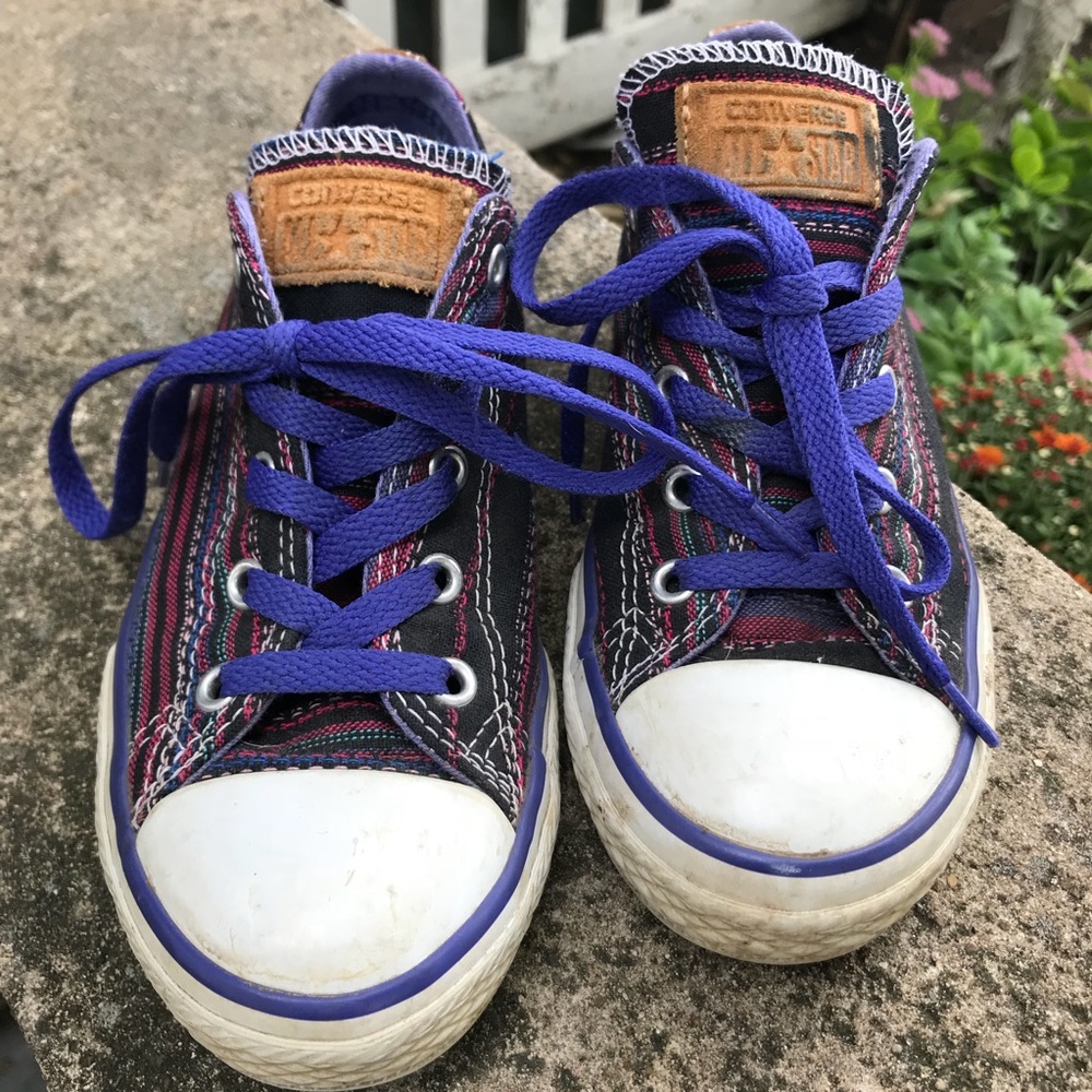 Kids Mulitcolored Print Converse